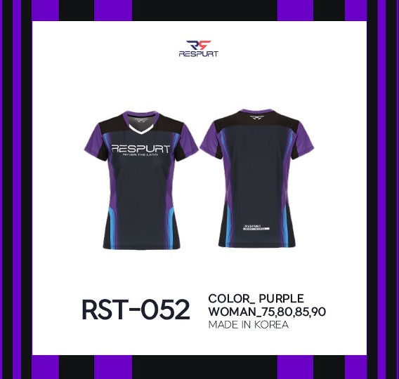 경기용 티셔츠 RST052 (여성용)
