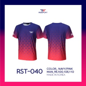 라운드 티셔츠 RST040 (남성용)