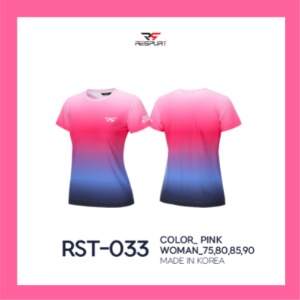 라운드 티셔츠 RST033 (여성용)