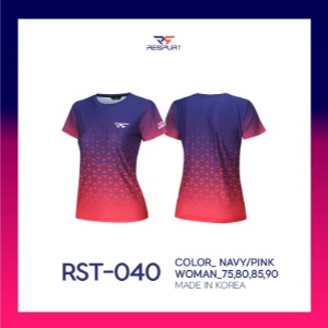 라운드 티셔츠 RST040 (여성용)