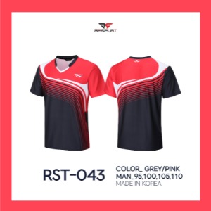 경기용 티셔츠 RST043 (남성용)
